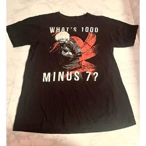 Tokyo Ghoul “What’s 1000 Minus 7?” Men’s T Shirt, size: S